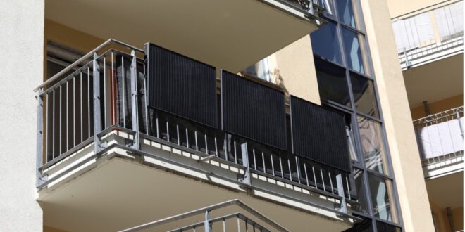 #Gehen Sie umweltfreundlich mit der Balkon-Kraftwerk-Mietwohnung